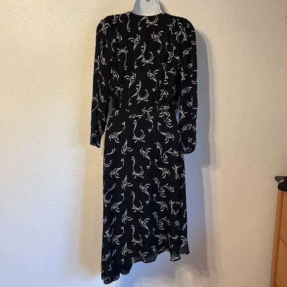 Joie Acanthia Silk Wrap Dress Size Small - Picture 7 of 7